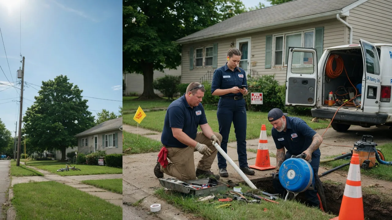 Sewer Line Repair in Stinesville, IN near me
